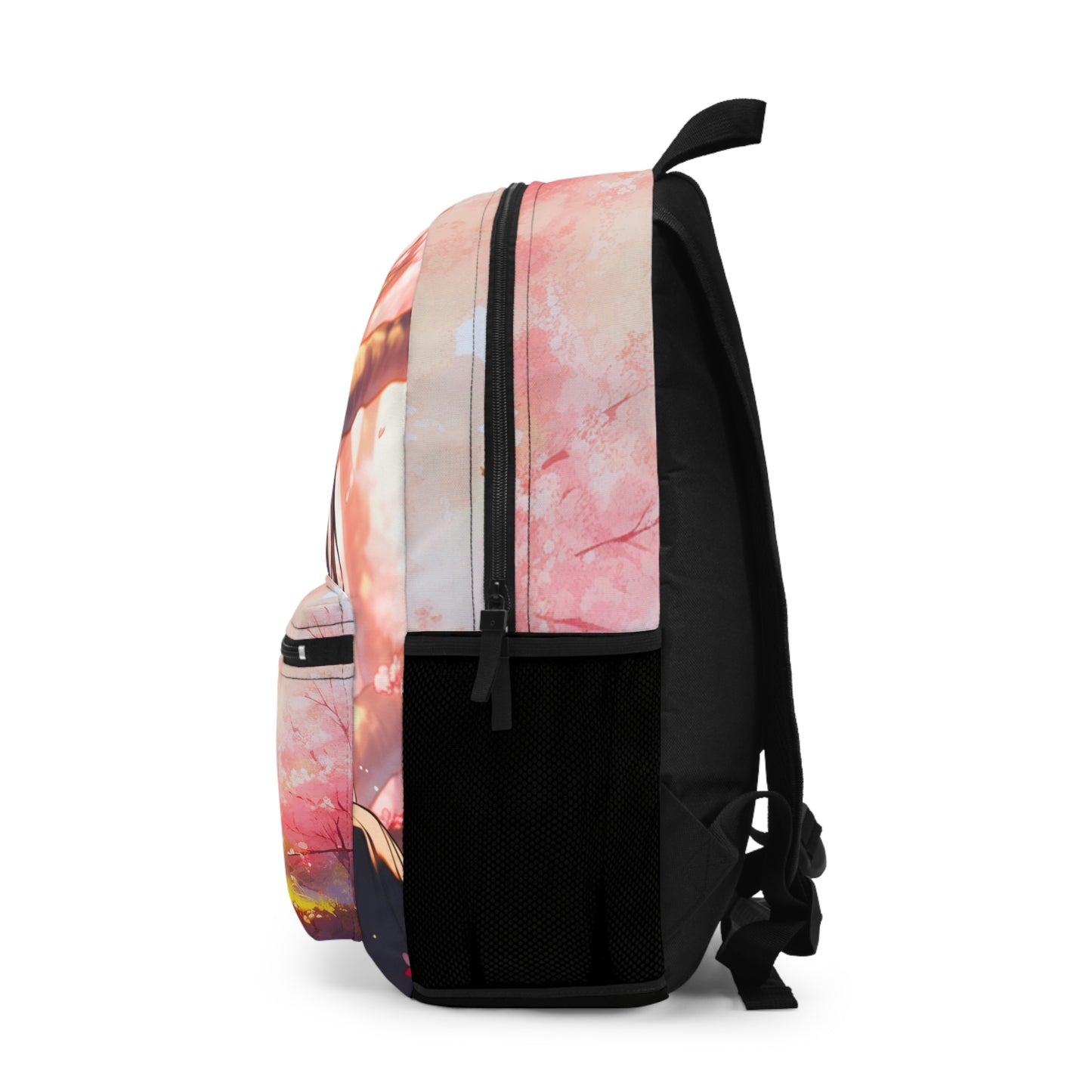 Backpack with Miyuki - Hill beneath Cherry Blossoms - Cute Cartoonish Designs - Honey Core - Han Dynasty - Trendy Anime-Inspired Bag