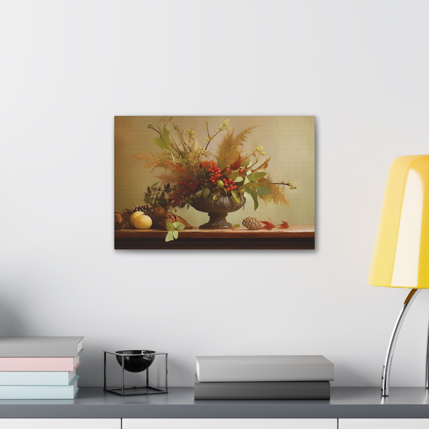 Captivating Fall Still Life: An Elegant Arrangement of Nature's Bounty