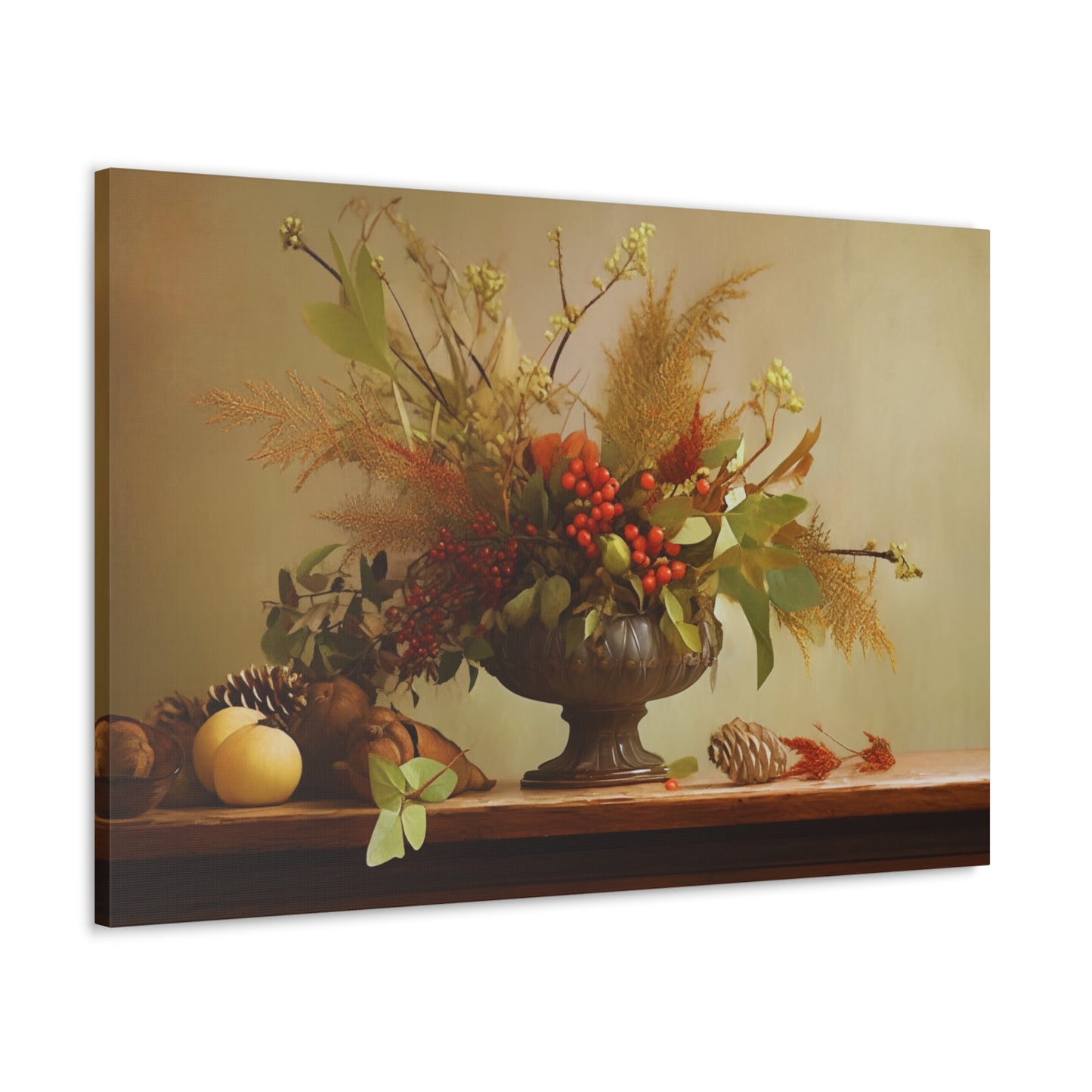 Captivating Fall Still Life: An Elegant Arrangement of Nature's Bounty