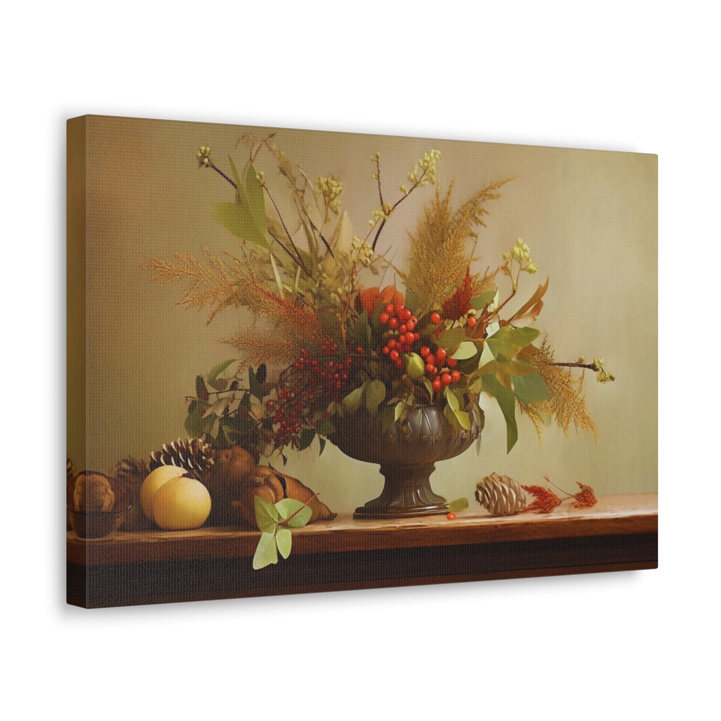 Captivating Fall Still Life: An Elegant Arrangement of Nature's Bounty