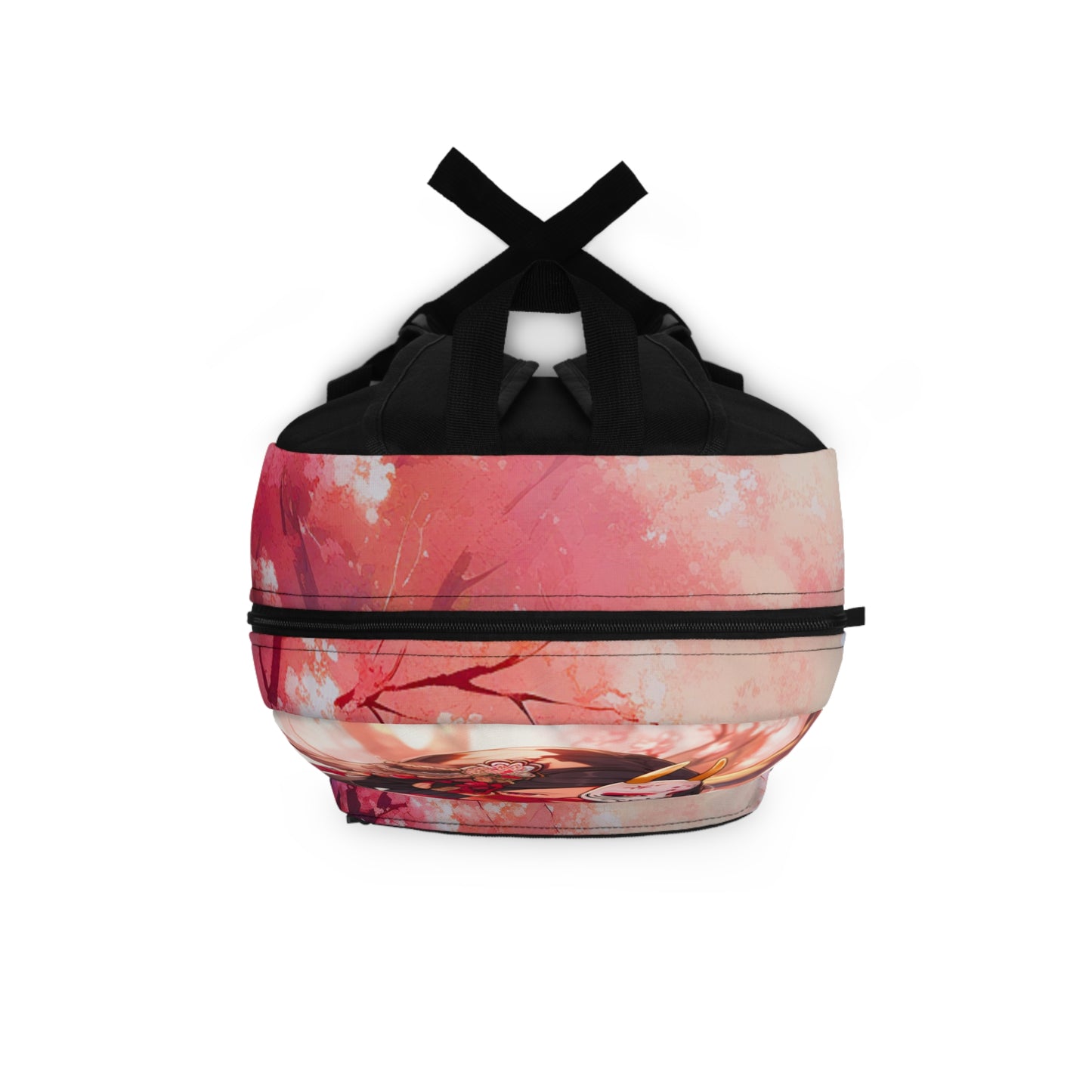 Backpack with Miyuki - Hill beneath Cherry Blossoms - Cute Cartoonish Designs - Honey Core - Han Dynasty - Trendy Anime-Inspired Bag