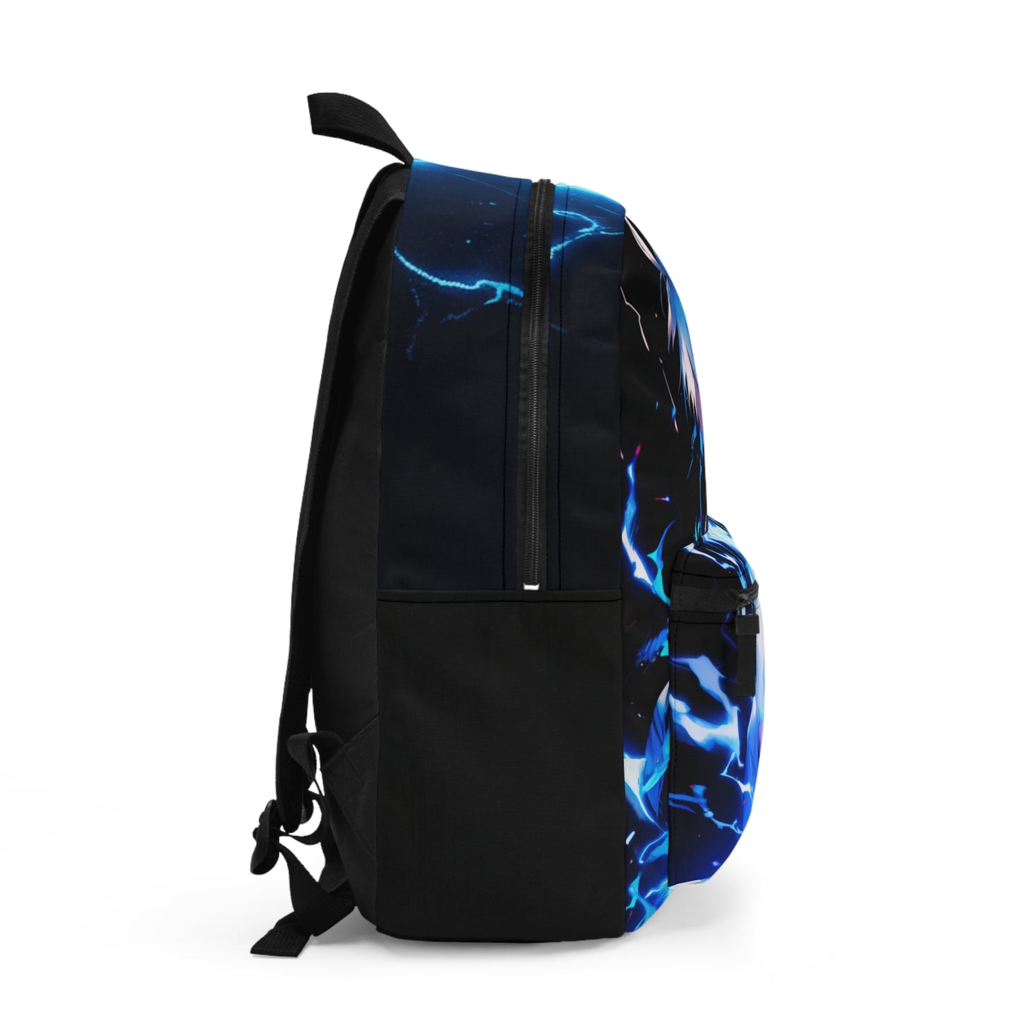 Unleash the Anime Adventure: Embrace Back-to-School with our Lightning-Wrapped Anime Boy Backpack!