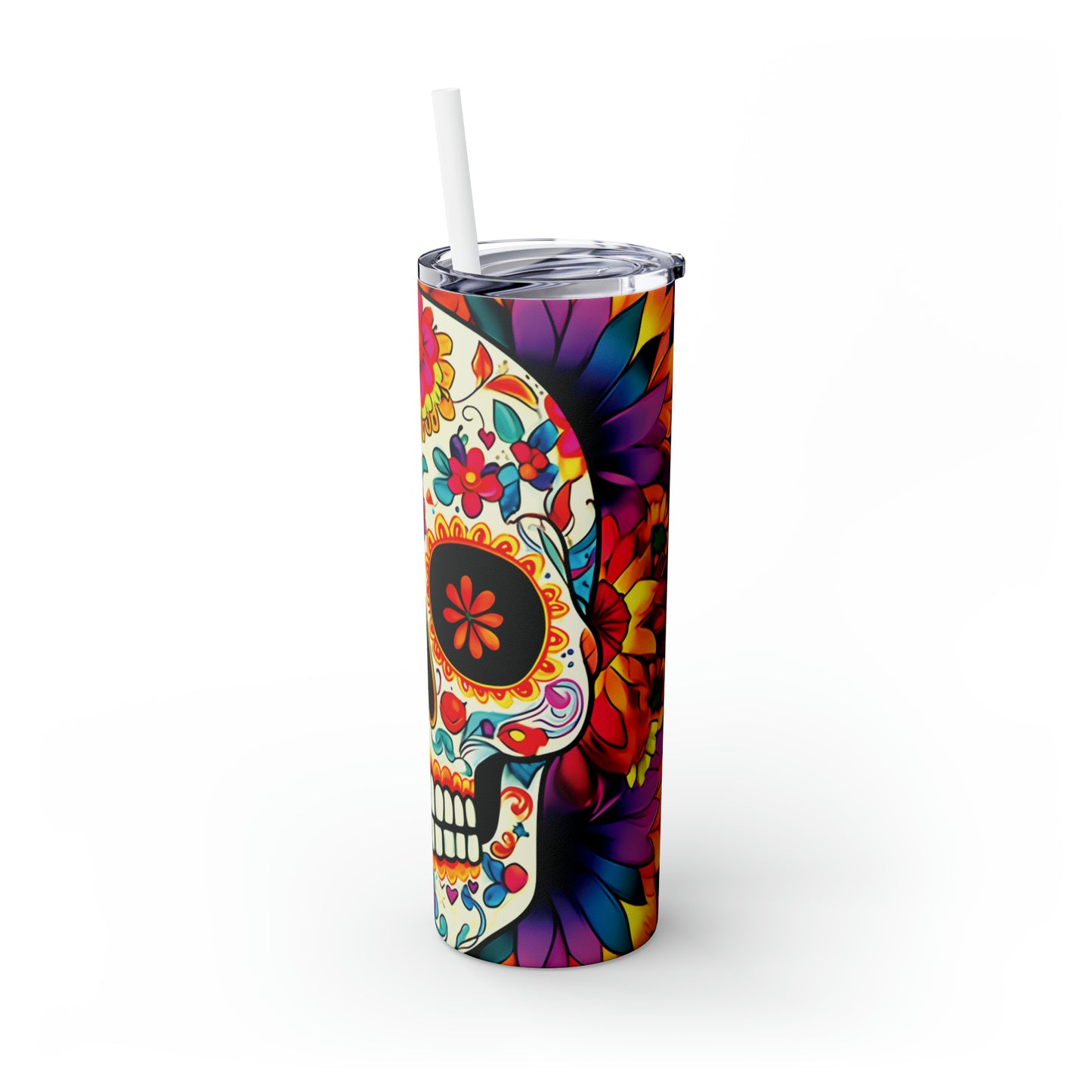 Skinny Tumbler with Straw, 20oz